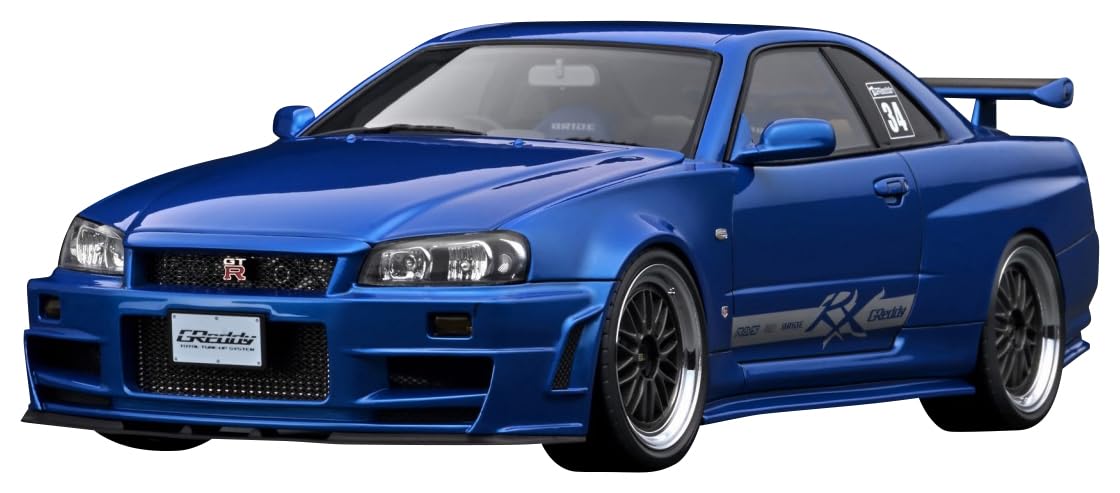 イグニッションモデル　1/18 TRUST GReddy 34RX Amazon | ignition model 1/18 TRUST GReddy 34RX Blue Metallic