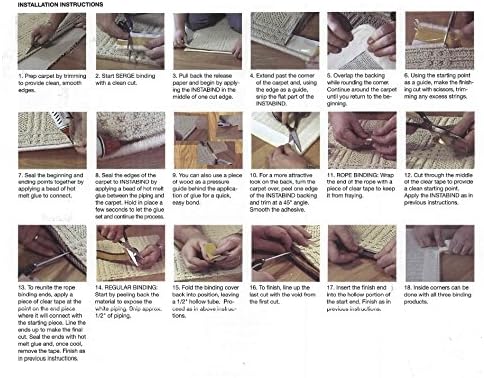 Instabind Regular Carpet Binding (Beige)