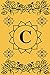 Price comparison product image C: Initial Monogram Notebook C, C Monogram Journal C, C Monogram Notepad C: Lined Notebook/ Journal Gift, 120 pages, Whites, Soft Cover Matte Finish