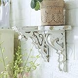 Diseño exclusivo: diseñado pensando en ti, este elegante estante de pared es uno de nuestros exclusivos, lo que significa que no encontrarás esta gema en ningún otro lugar del mundo. Hermosas rosas blancas antiguas mejorarán cualquier pared de tu hogar. Mezcla y combina fácilmente este espejo con tu ya impresionante decoración.
