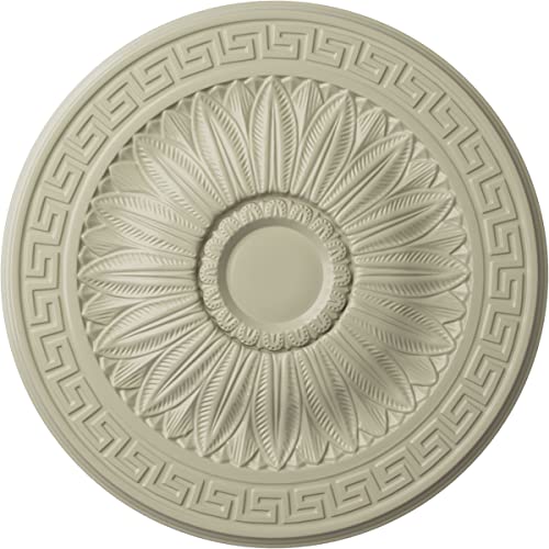 Ekena Millwork CM20HACYF Randee Ceiling Medallion, Clear Yellow