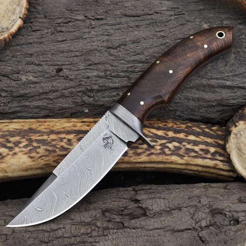Knives Ranch Handmade 9" Hunting Knife | Best for Camping