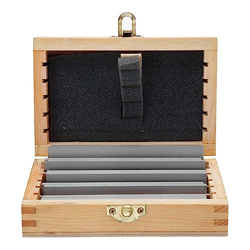 Bloc de jauge, 6 paires (12 pièces) 120mm x 4mm x (10-35mm) bloc de jauge de tampon parallèle, ensemble de tampons de fraisage CNC en acier allié for tour de fraiseuse étau Pour fraiseuse, perceuse à