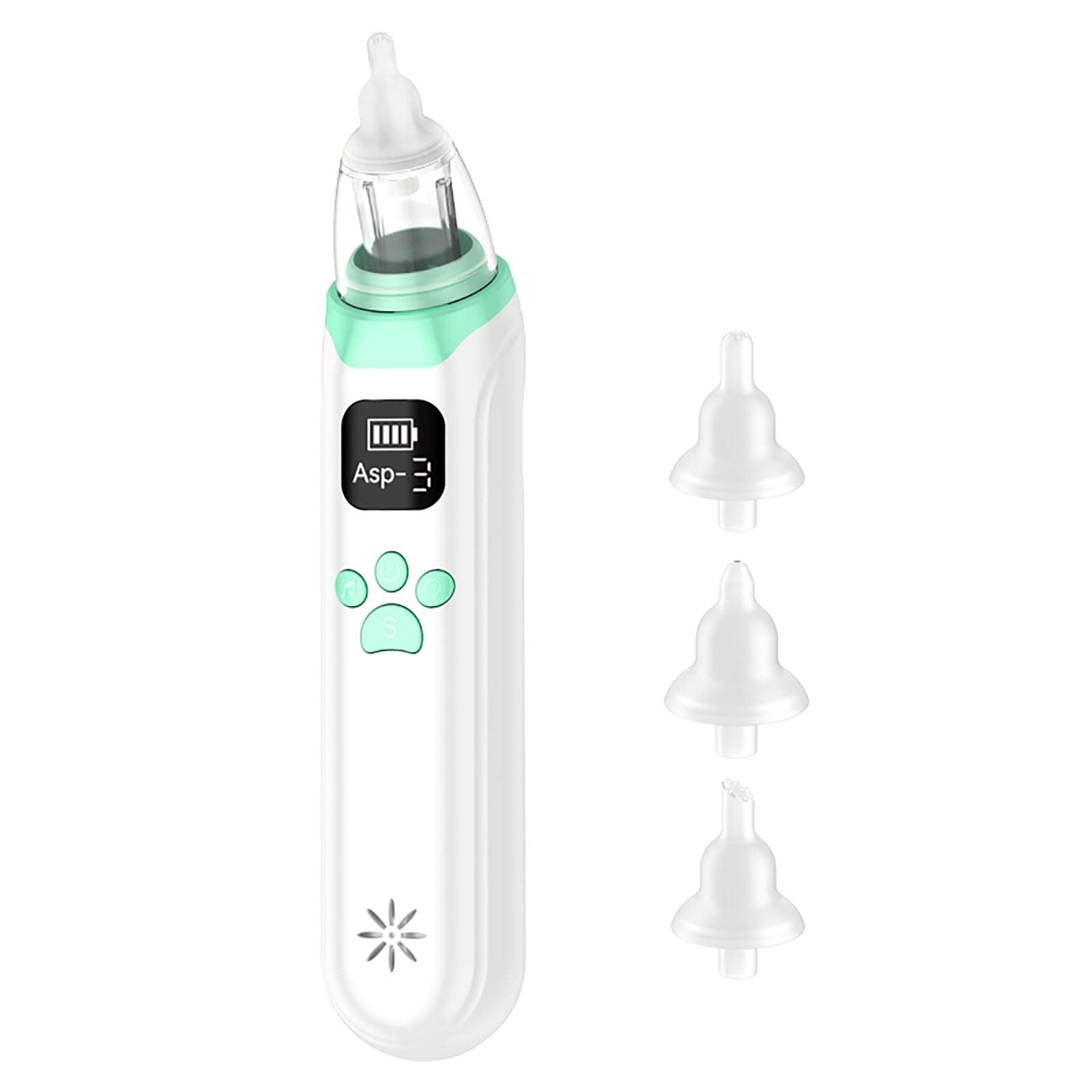 ELLENNE ASPIRATORE NASALE ELETTRICO RICARICABILE USB PER BAMBINI/NEONATI | ASPIRATORE NASALE ELETTRICO RICARICABILE CON USB PER BAMBINI E NEONATI ANTIMUCO