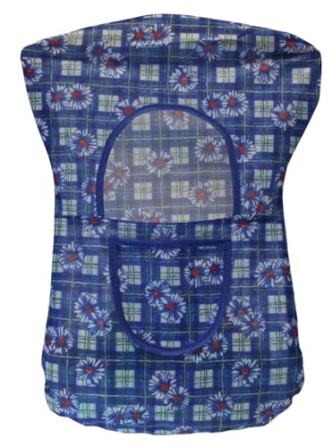 Schuerzenfabrik Klammerschürze Klammerkleid Dederon Klammer Ostalgie Farbe Gänseblümchen