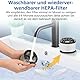 CANCYCC 6 Stück VortexIQ 40 Filter für Levoit VortexIQ 40-RF/VortexIQ 40 Flex/LSV-VF401P-AEU Akku Staubsauger, HEPA Ersatzfilter für Levoit VortexIQ 40, Filter Zubehör 2 Hauptfilter mit 4 Vorfilter