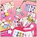 WhizToys DIY Lip Balm Making Kit Teen Girl Gifts Trendy Stuff Make Your Own Lip Gloss Set with Natural Beeswax, Shea Butter,Sweet Almond Oil,24 PCS Lip Blam Containers