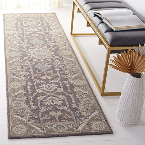 SAFAVIEH Blossom Handmade Wool Runner Rug (BLM217A)