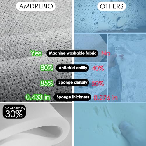 Amdrebio Blue Area Rugs for Bedroom, Fuzzy Fluffy Furry Rug 5x8 for Living Room, Cute Plush Shaggy Carpet for Kids Teen Girls Boys, Baby Light Turquoise Teal Rugs for Nursery Playroom Classroom Dorm
