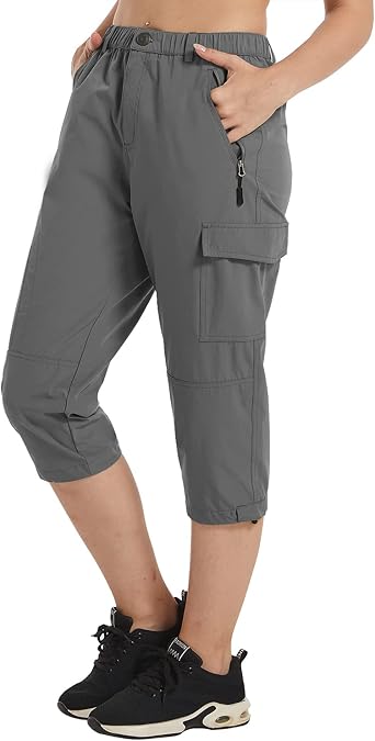 UPSOWER Women's Hiking Capri Pants 