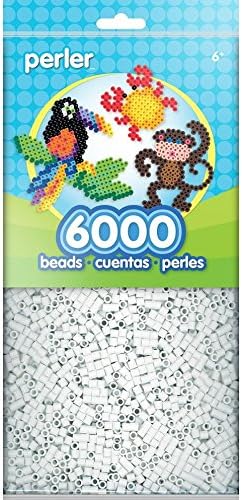 Miniatura 2 de Perler Bolsa de cuentas blancas (6000 unidades) (paquete de 3)