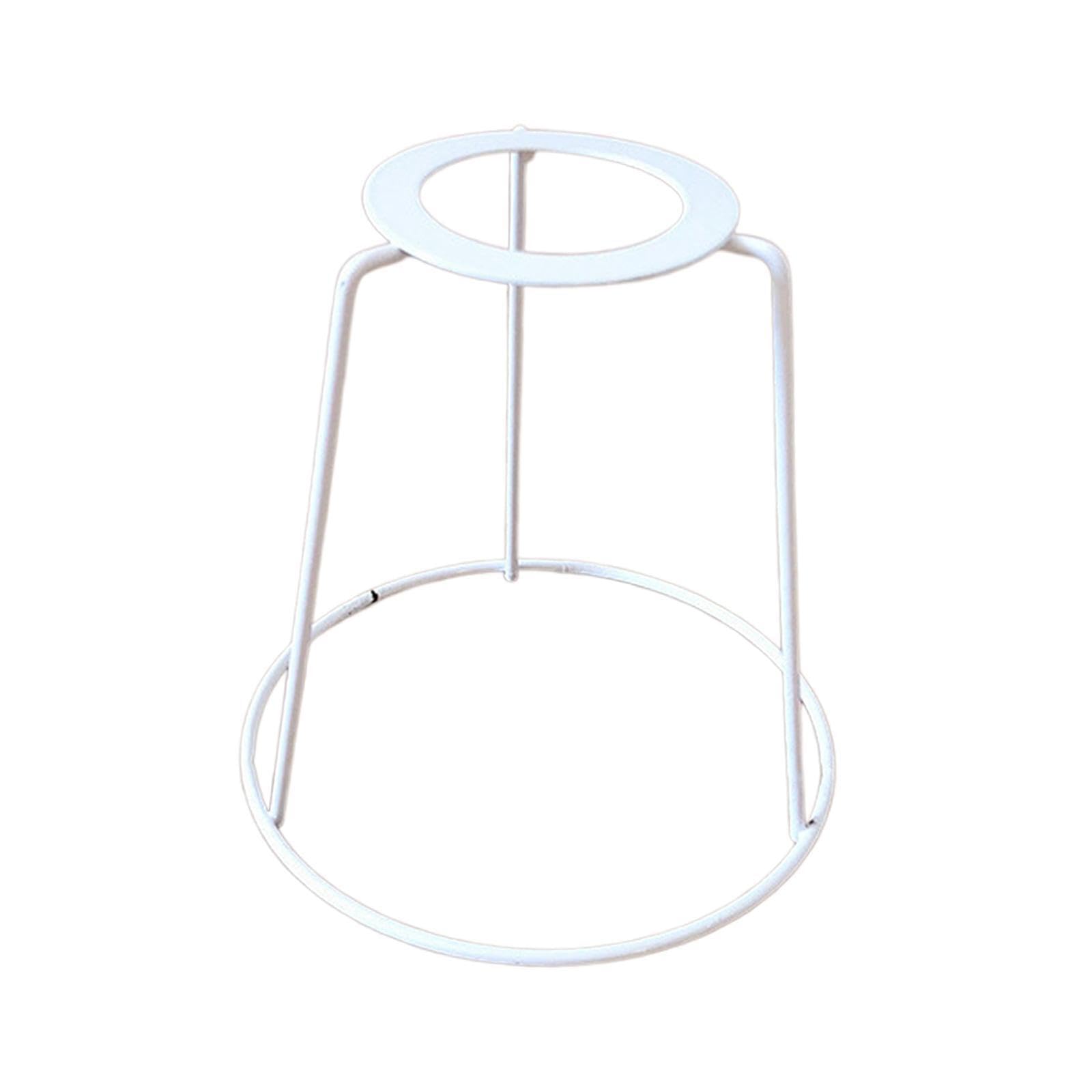 Alcxazs Light Metal Lamp Shade Frame Ring Exquisite Craftsmanship Designed For Dining Room Bedroom And Event Metal Durable Weight Lamp Shade Frame Ring Cafe