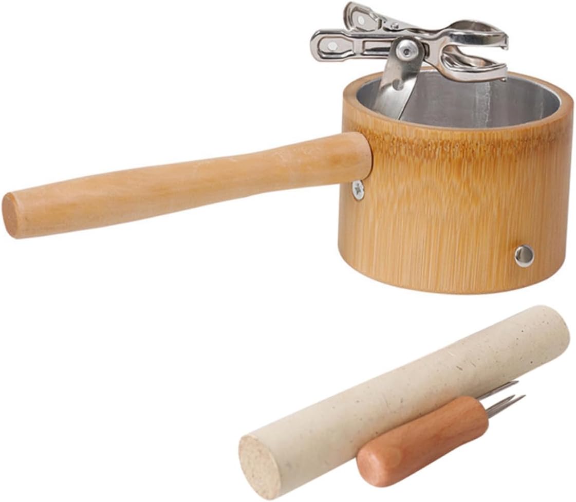 1Set Handheld Moxibustion Tool Moxa Stick Holder for Acupuncture Points Portable Moxibustion Burner for Neck Back Chest and Abdomen Gentle Heat Therapy Accessory