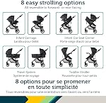 Safety 1st Grow and Go™ Flex Système de voyage 8-en-1, Poussette tout-en-un