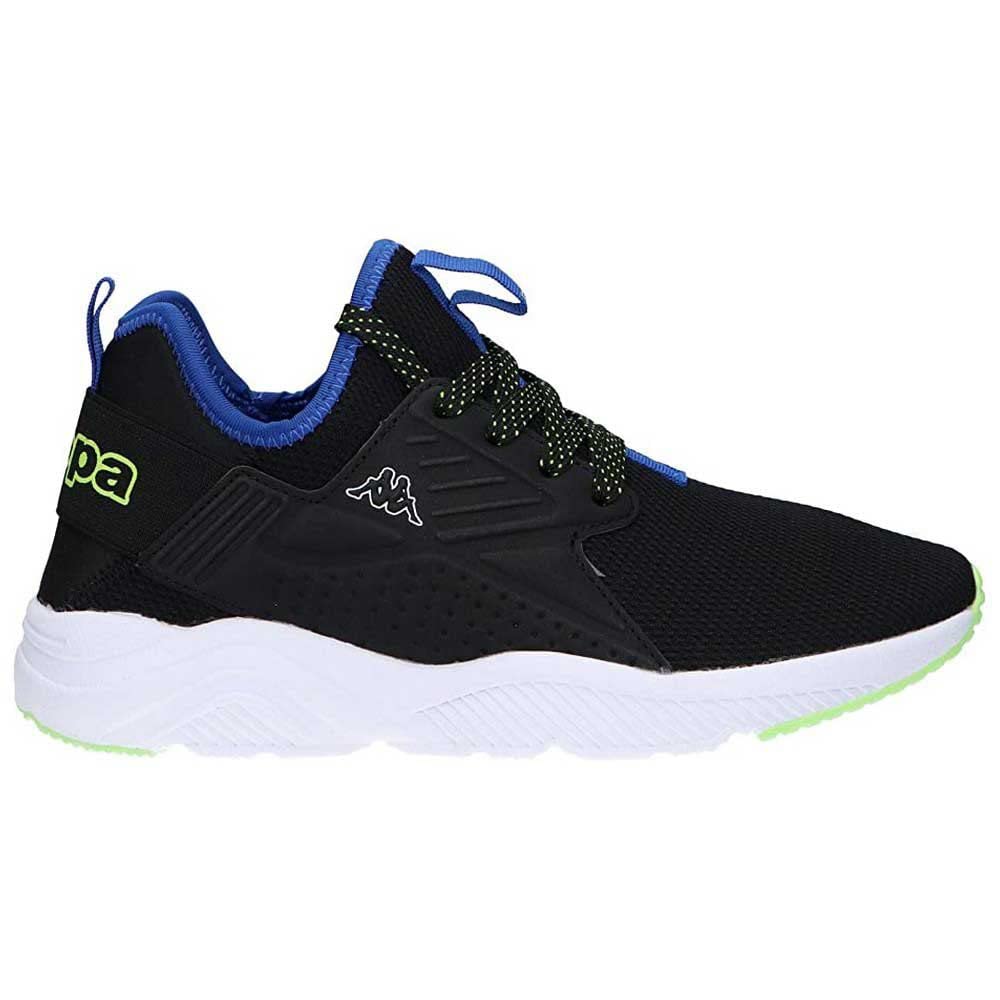 Kappa San Puerto, Men's Sneakers, Black - Green, 10.5 UK