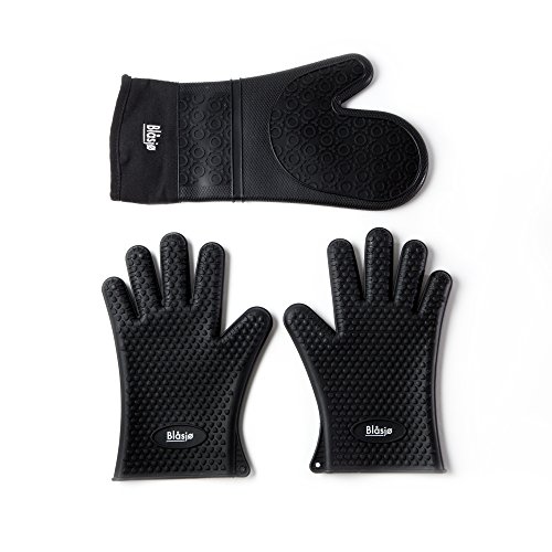 Blasjø guanti da cucina e barbecue in silicone