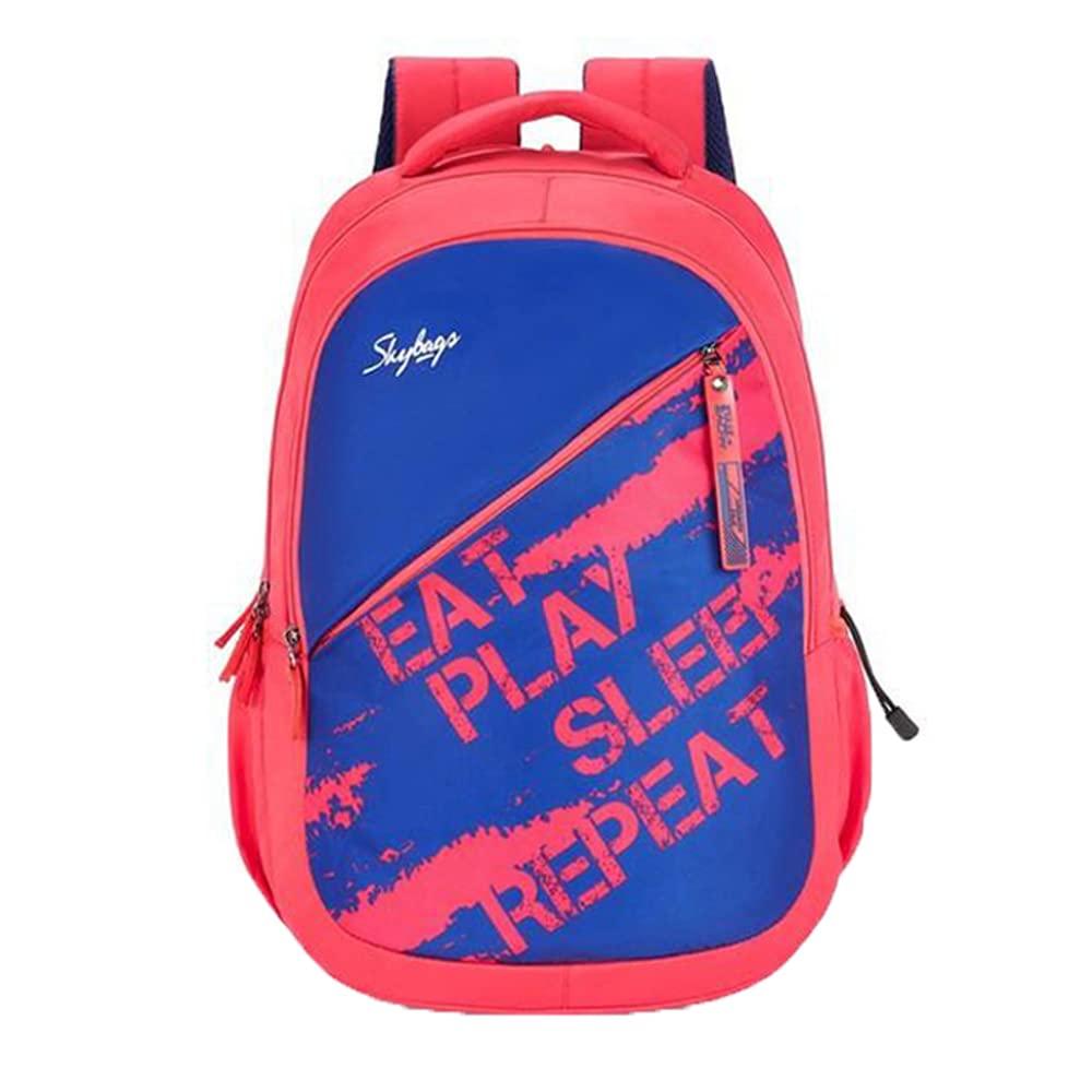 Polyester Printed Pattern Drip 05 4 Compartment School Backpack (Red, Large)-image-21