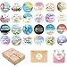 240 Stück Sticker Sprüche, 4 cm Motivationssticker Deutsch, Spüche Aufkleber Bunt, Inspirierende Aufkleber mit Positiven Sprüchen für Geschenk Fotoalbum Scrapbook Umschlag