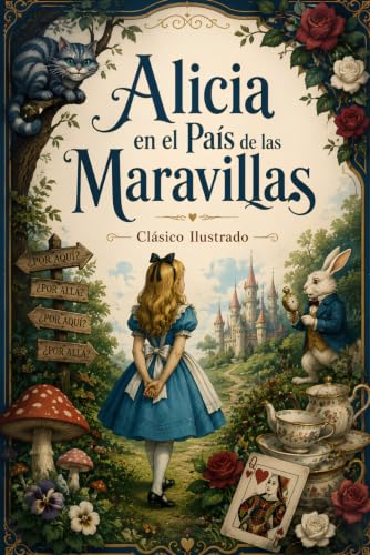 Alicia en el País de las Maravillas (Clásico Ilustrado): Libro clásico de...