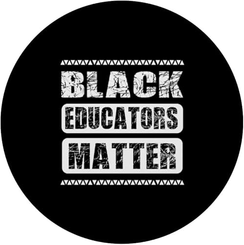 Miniatura 3 de Teachers Black Educators Matter Black History Month African PopSockets Standard PopGrip
