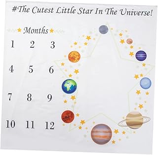 Kisangel 1 Peça De Fundo Mantas Recien Nacidos Cobertor De Foto Desenhos Animados Tapeçaria De Bebê Marco De Foto Cobertor De Fotografia Adereço De Fotografia De Bebê Infantil