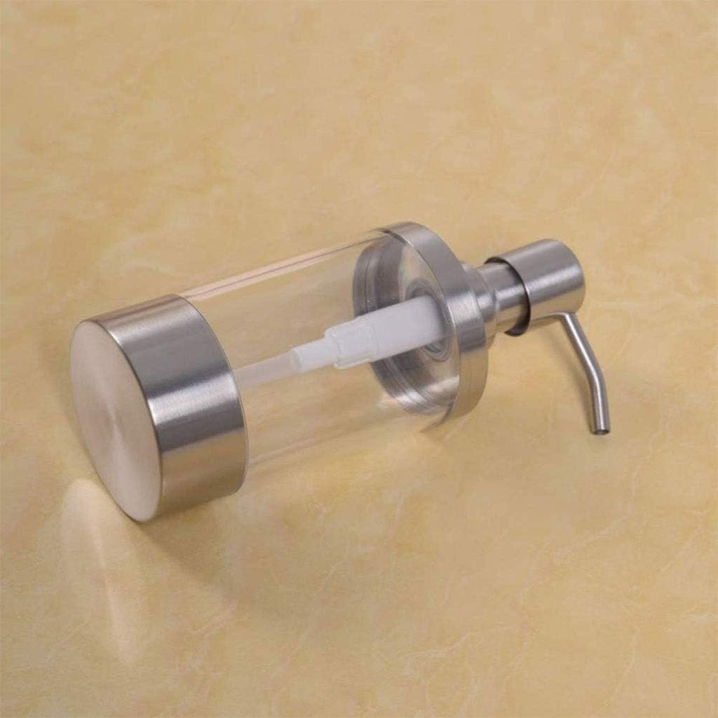 Countertop Soap Dispensers Lotion Clear Bottle with Pump for Kitchen Bathroom Home Hotel