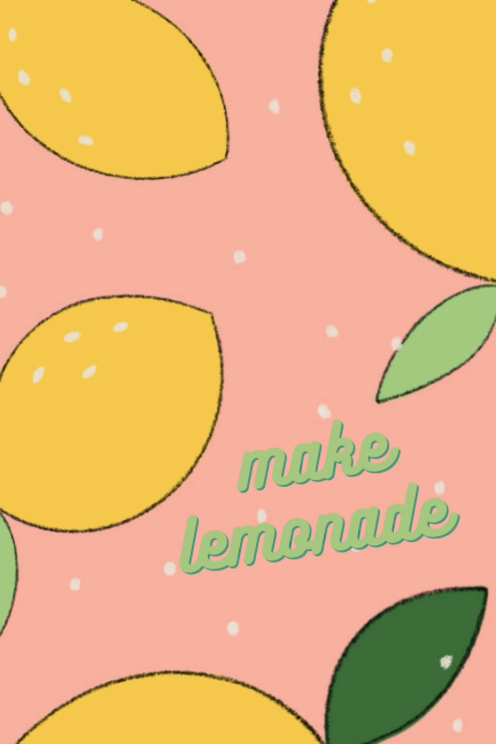 Make Lemonade: Lemon-themed lined notebook