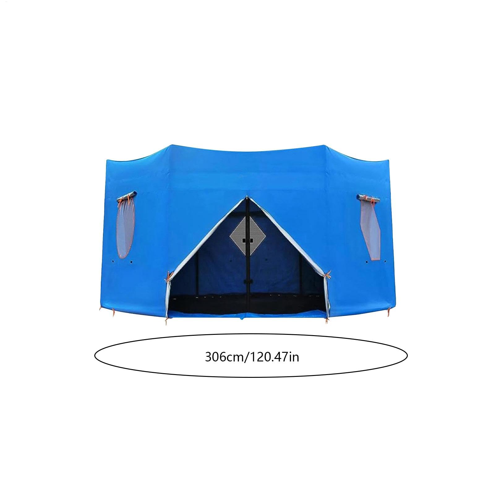 Trampolin Zelt, 306cm Trampolin Outdoor Zelt, Abdeckung, Trampolindach, Sonnenschutz Dach Anti-UV, Zubehör Als SchutzVor Wind Und Sonne