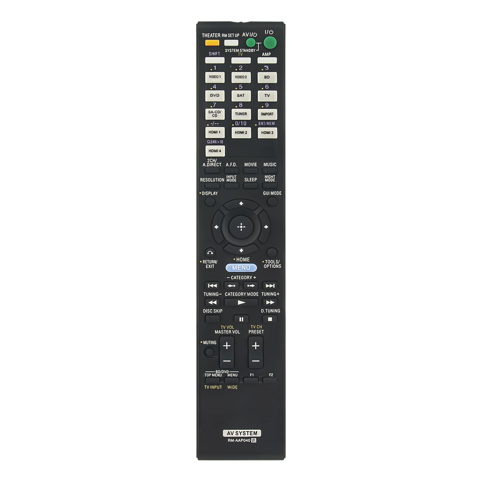 Télécommande récepteur AV Sony STR-DN1000 RM-AAP040 Home Cinéma