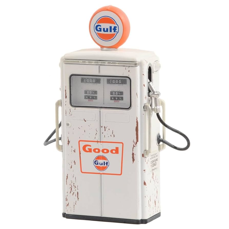 グリーンライト製ガスポンプ Amazon.com: Greenlight Collectibles - Pom Tokheim 350 Twin