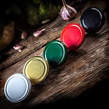 KADAX Bocaux En Verre De 4 L, Bocaux Avec Couvercle Hermétique De 100mm Pour La Conservation Et La Fermentation, Bocaux Pour Cornichons (Blanc, Lot De 8