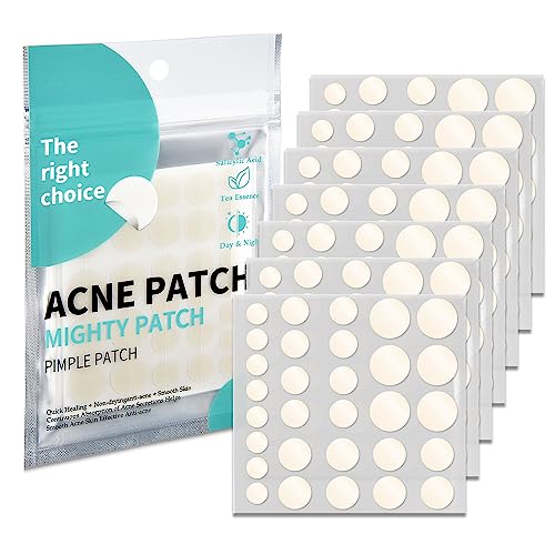 Parche Acne 240 Parches Ultrafino Antiimperfecciones Contiene ácido Salicílico Parche Hidrocoloide Naturel Invisible (240A)