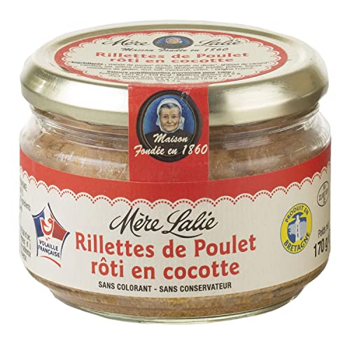Rillettes de pollo asado en cazuela – Bote de 170 g