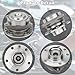 BasaltGear 512514 Pair 2 Rear Wheel Hub and Bearing Assembly for 2014-2022 Jeep Cherokee, 2015-2017 Chrysler 200 FWD Only