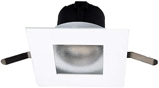 WAC Lighting R2ASWT-A835-WT Aether 2in Square Wall Wash Light Engine Trim & LED, White