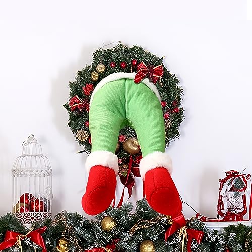 1Pcs Leg Decor Christmas Tree Decorations Christmas Stuffed Legs Stuffed Legs Stuck in Christmas Tree Christmas Ornament for Indoor Outdoor Decor Party Ornaments by Beavorty - Image 8
