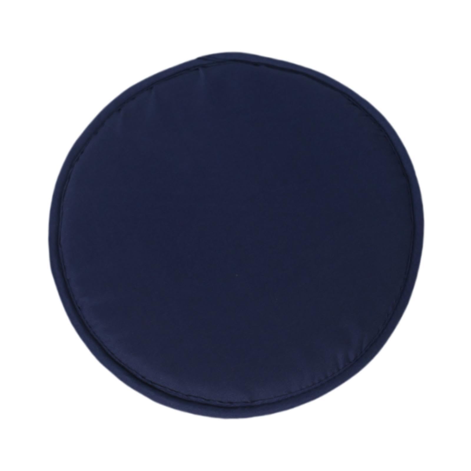 Round Chair Seat Cushion Kitchen Floor Pouf Garden Thickened Yoga Chair Pad Deep Blue | Cushions & Pads | Patio & Garden Furniture | Yard, Garden & Outdoor Living-image-48