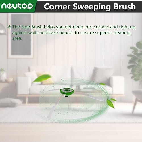 Miniatura 4 de Neutop Cepillos laterales de repuesto compatibles con iRobot Roomba e, i y j Series E5, E6, i1, i1+, i3, i3+, i4, i4+, i6, i6+, i7, i7+, i8, i8+,