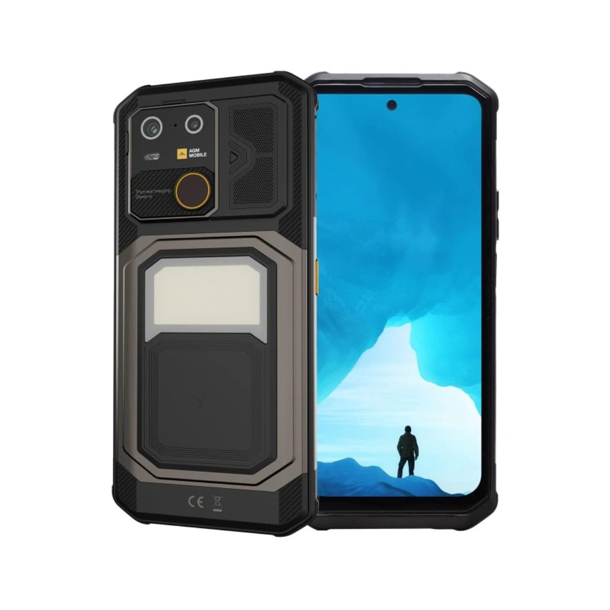 AGM Mobile G3 512 GB 5G Smartphone 17,1 cm (6.72") 2,0 GHz Android 64 MP Dual Kamera Dual Sim WiFi 6 (Schwarz) [Energieklasse A] (AGM_G3_EU002B)