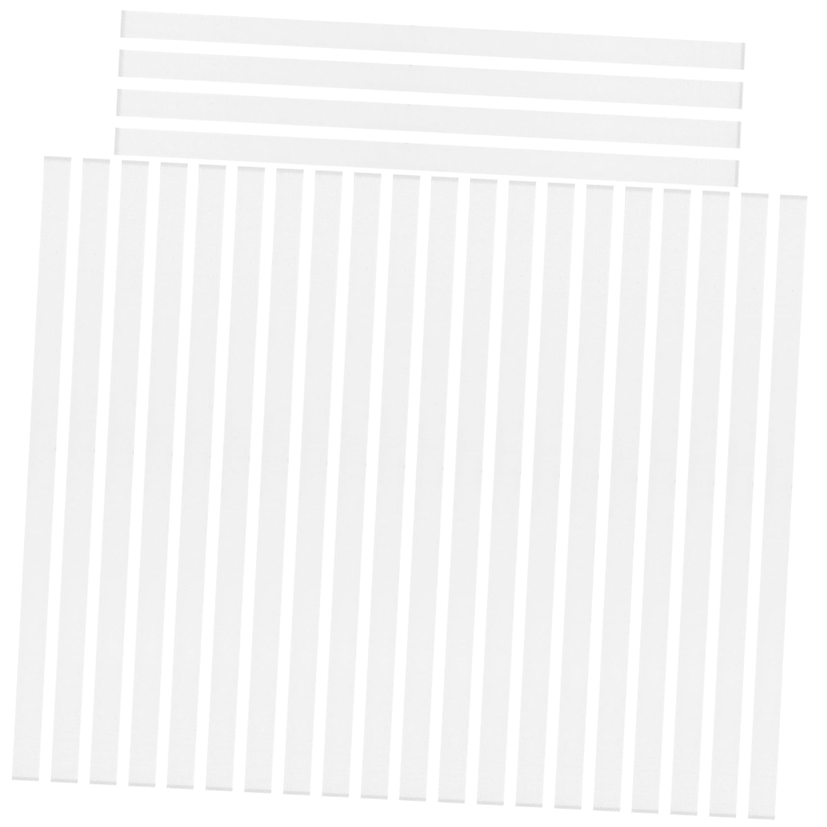 DOITOOL 5 Series Tira Adhesiva Termofusible Tiras De Pegamento Termofusible Pegamento Para Encuadernación Tira De Unión De Pegamento Cintas Prácticas Resina Transparente 20 Piezas X 5
