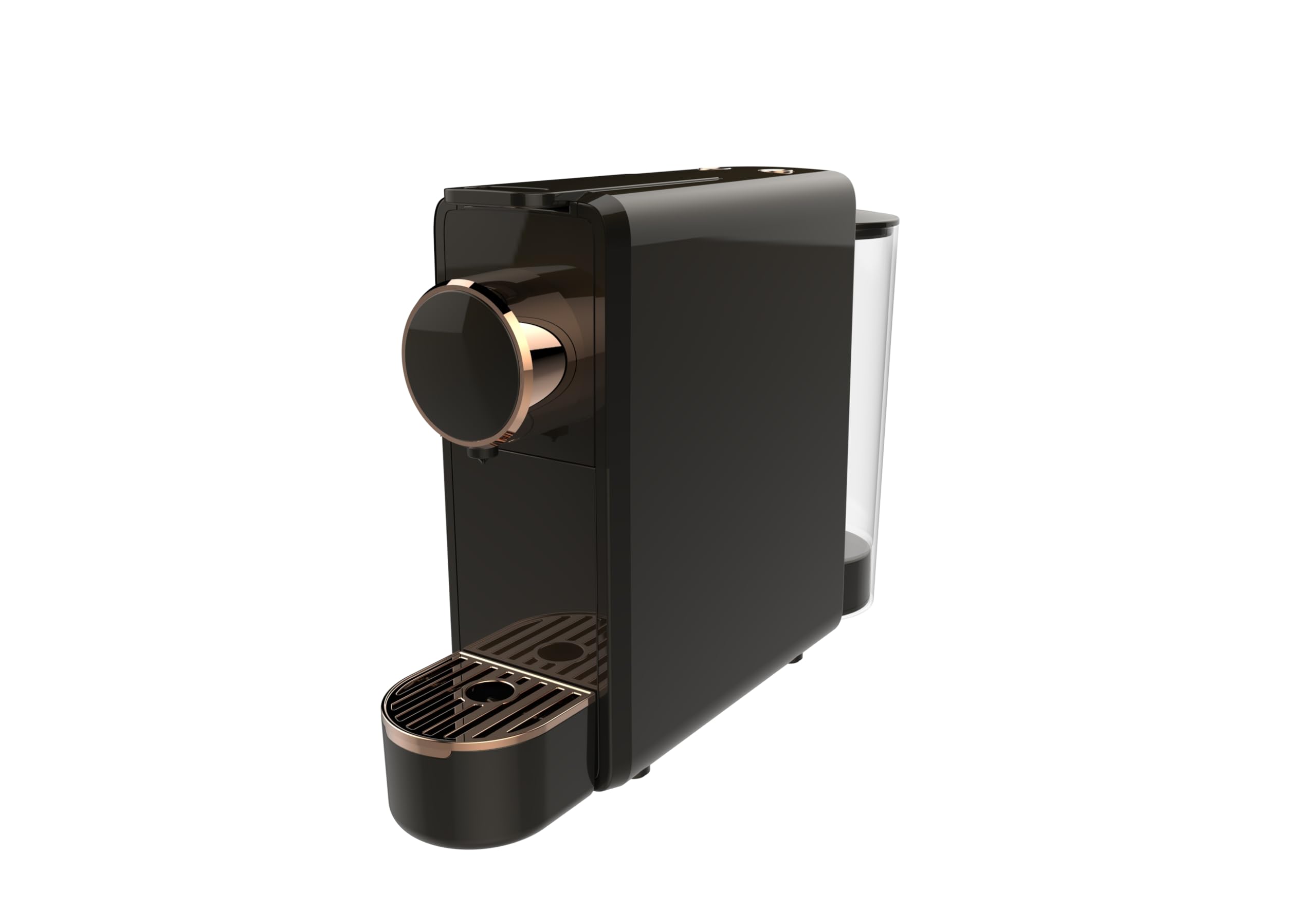 THE BEAN CO Coffee Capsule Machine | Espresso Coffee Maker | 19 Bar Pressure | | Compatible with Nespresso Pods (Black)