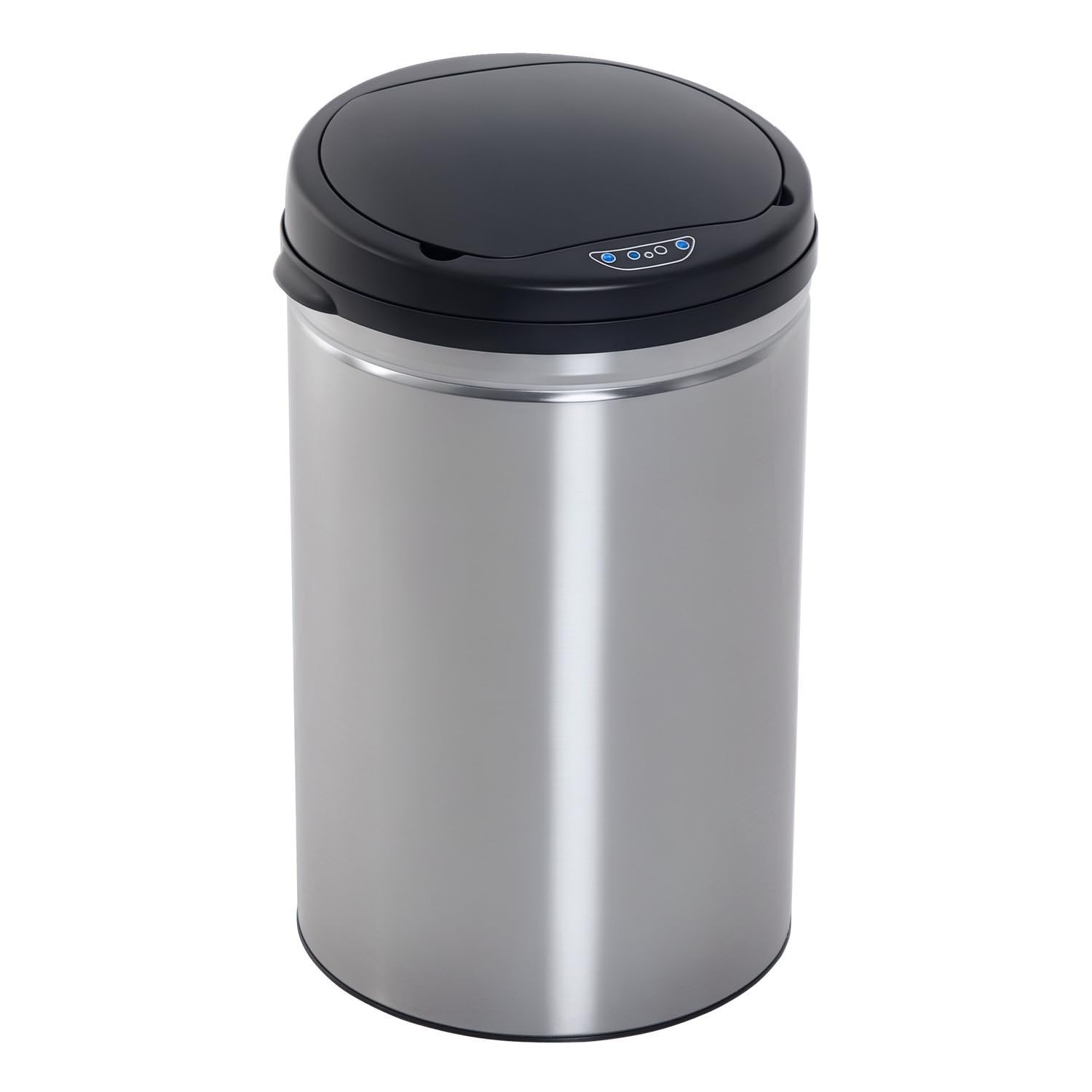 Poubelle Automatique Avec Capteur - 30 L - Inox Anti-Empreintes - Ouverture Sans Contact - HOMCOM