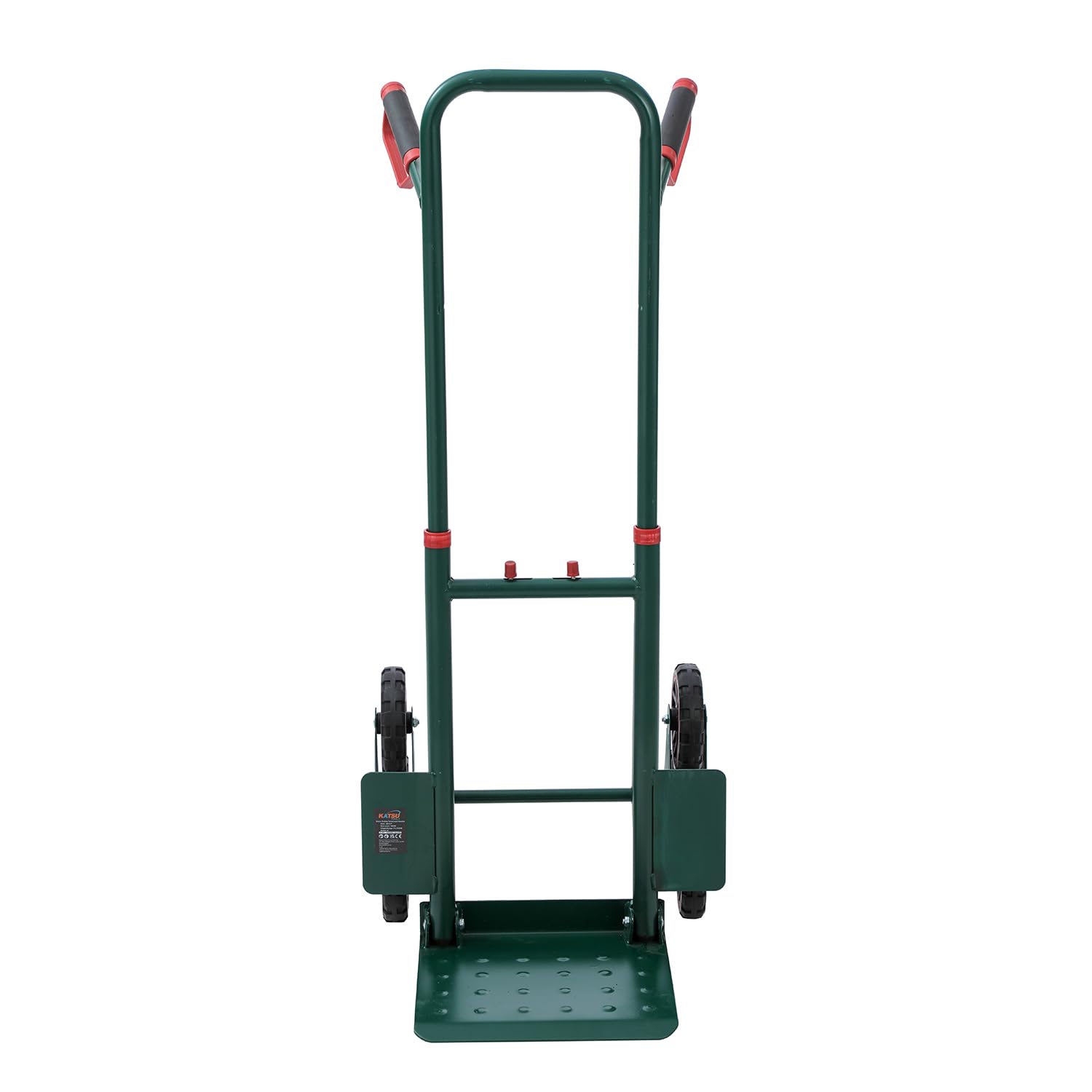 KATSU Tools Carretilla de mano plegable para subir escaleras, carga de 150 kg, 6 ruedas, altura ajustable, mango telescópico, carrito de entrega de paquetes de carga