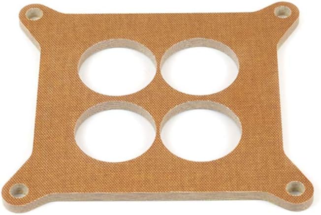 Espaçador de carburador em fenolite Canton Racing Products 85-154 para Holley 4150/4160 4 furos 1/4" – 1 unidade
