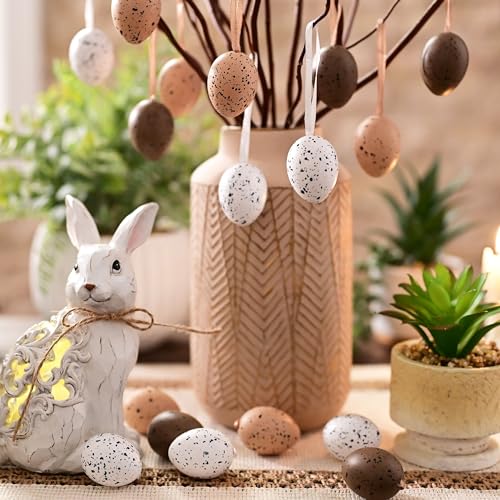Huevos de Pascua Valery Madelyn de 4 cm, un pack de 36 colgantes ideales como regalo para niños 5