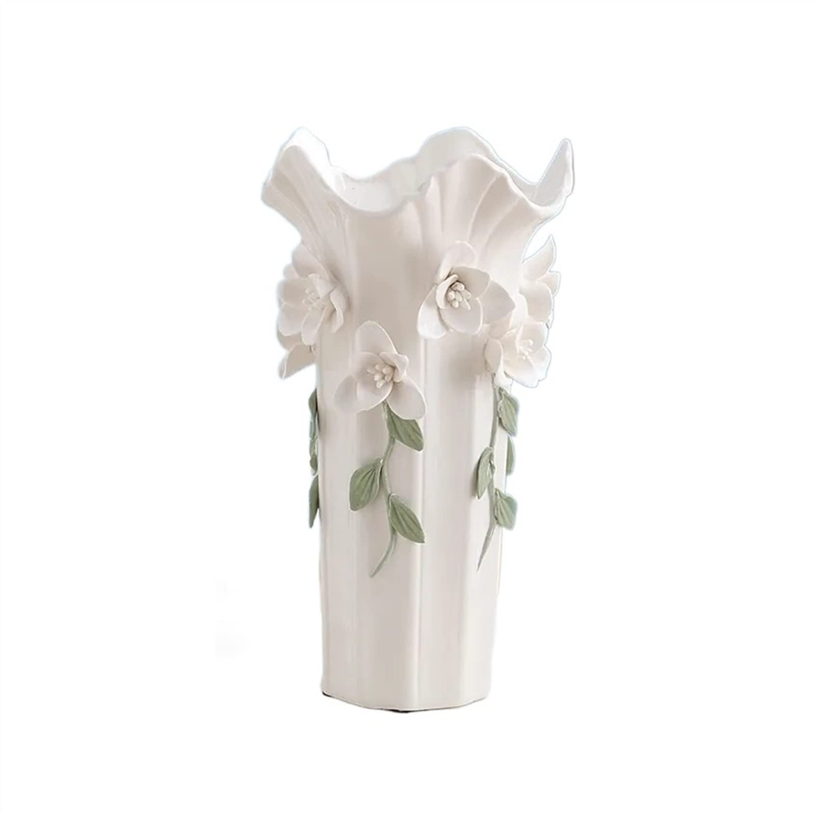 asdchZen Vases Ceramic Vase Home Decor Creative Design Porcelain Decorative Flower Vase For Wedding Decoration Flowers Vases