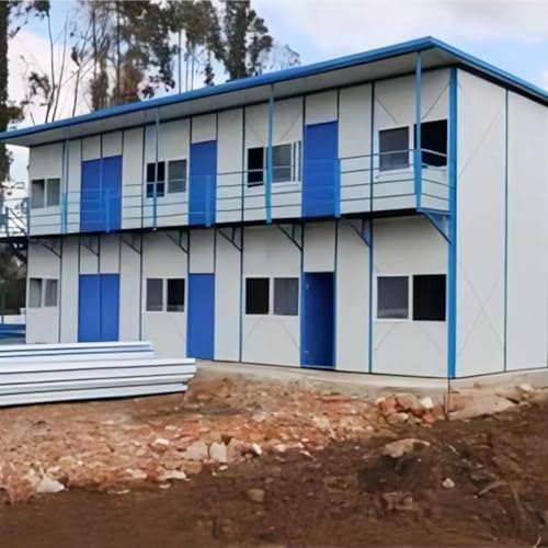 2 Story Modern Prefab Tiny Home for Sale Detachable Villa Container House for Adult Living Modular Prefabricated Home for Apartment Office Hotel School Tiny House Prefab Expandable Boxable Granny Flat - Image 3