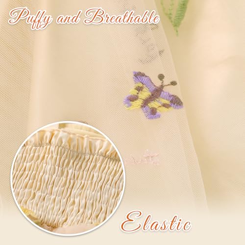 YOUNGER TREE Toddler Girl Tutu Dress Tulle Summer Dresses Party Princess Sundress for 1-6Y4