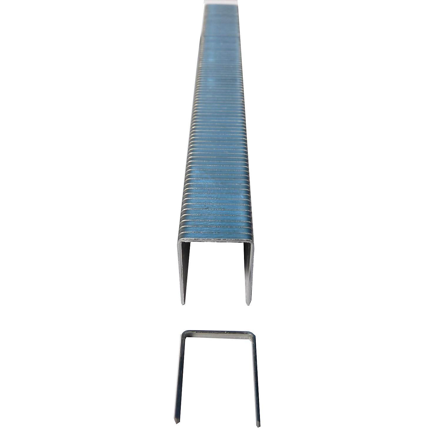 Mezger Heftsysteme 11/14 NK Galvanizado Acero Grapas para Grapadora Manual con Grapado Abierto, Caja de 20000