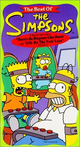 Amazon Com The Best Of The Simpsons Vol 1 No Disgrace Like Home Life On The Fast Lane Vhs Affleck Neil Anderson Viii Bob Anderson Mikel B Archer Wesley Baeza Carlos